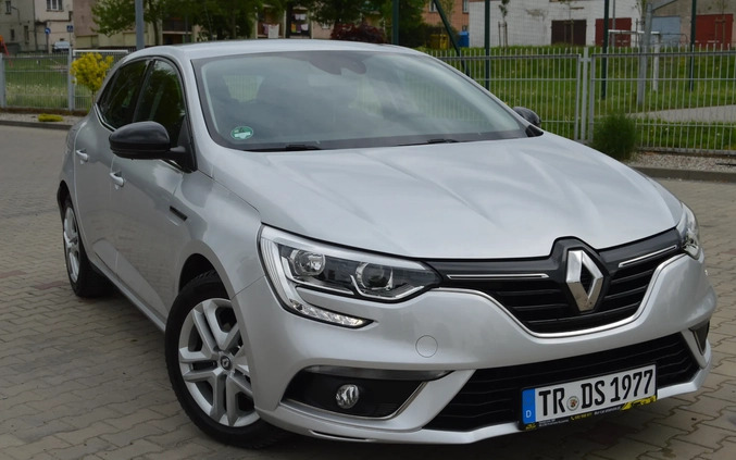 Renault Megane cena 44500 przebieg: 122000, rok produkcji 2016 z Gorzów Wielkopolski małe 781